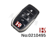 丰田埃尔法汽车五键智能遥控匙（基板型号5380-315频率）